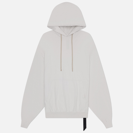 Мужская толстовка Rick Owens DRKSHDW Temple Hun Hoodie, цвет белый