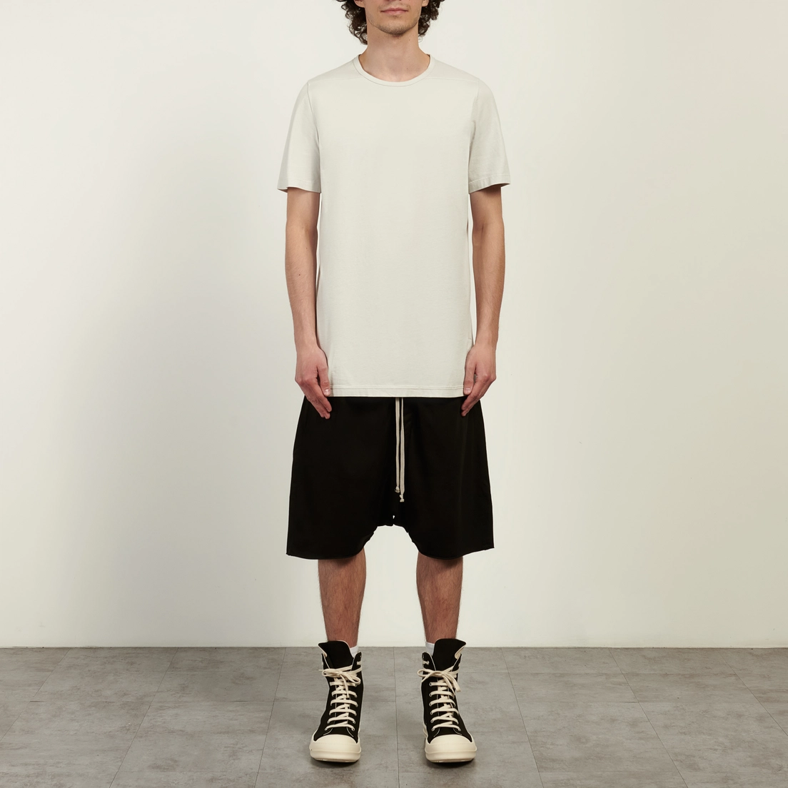 Rick Owens DRKSHDW Мужские шорты Temple Drawstring Pods
