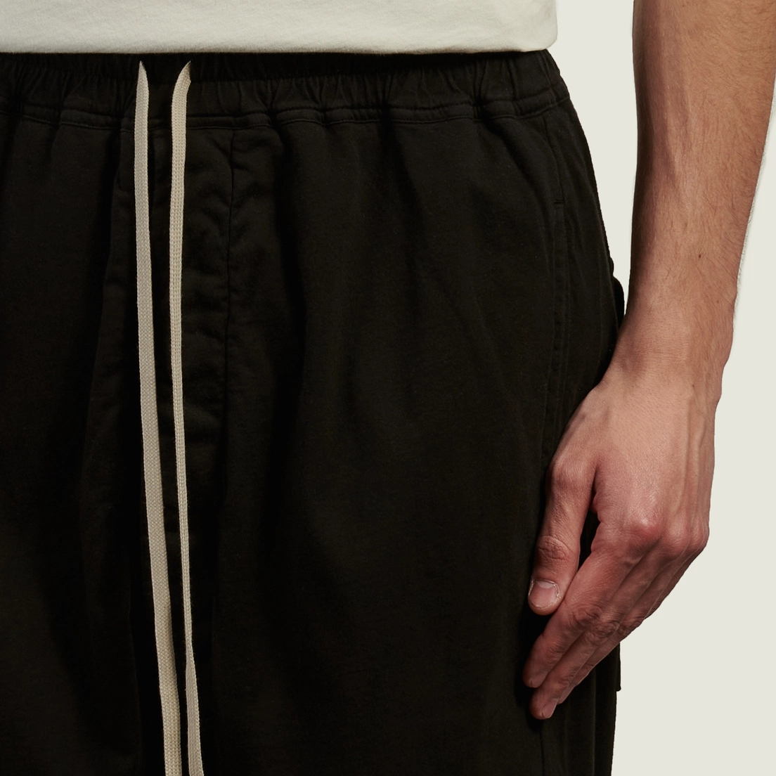 Rick Owens DRKSHDW Мужские шорты Temple Drawstring Pods