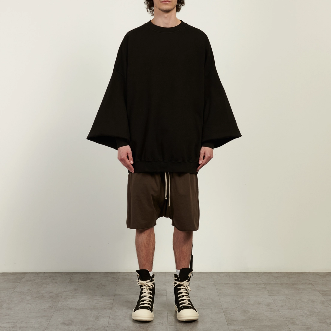 Rick Owens DRKSHDW Мужские шорты Temple Drawstring Pods