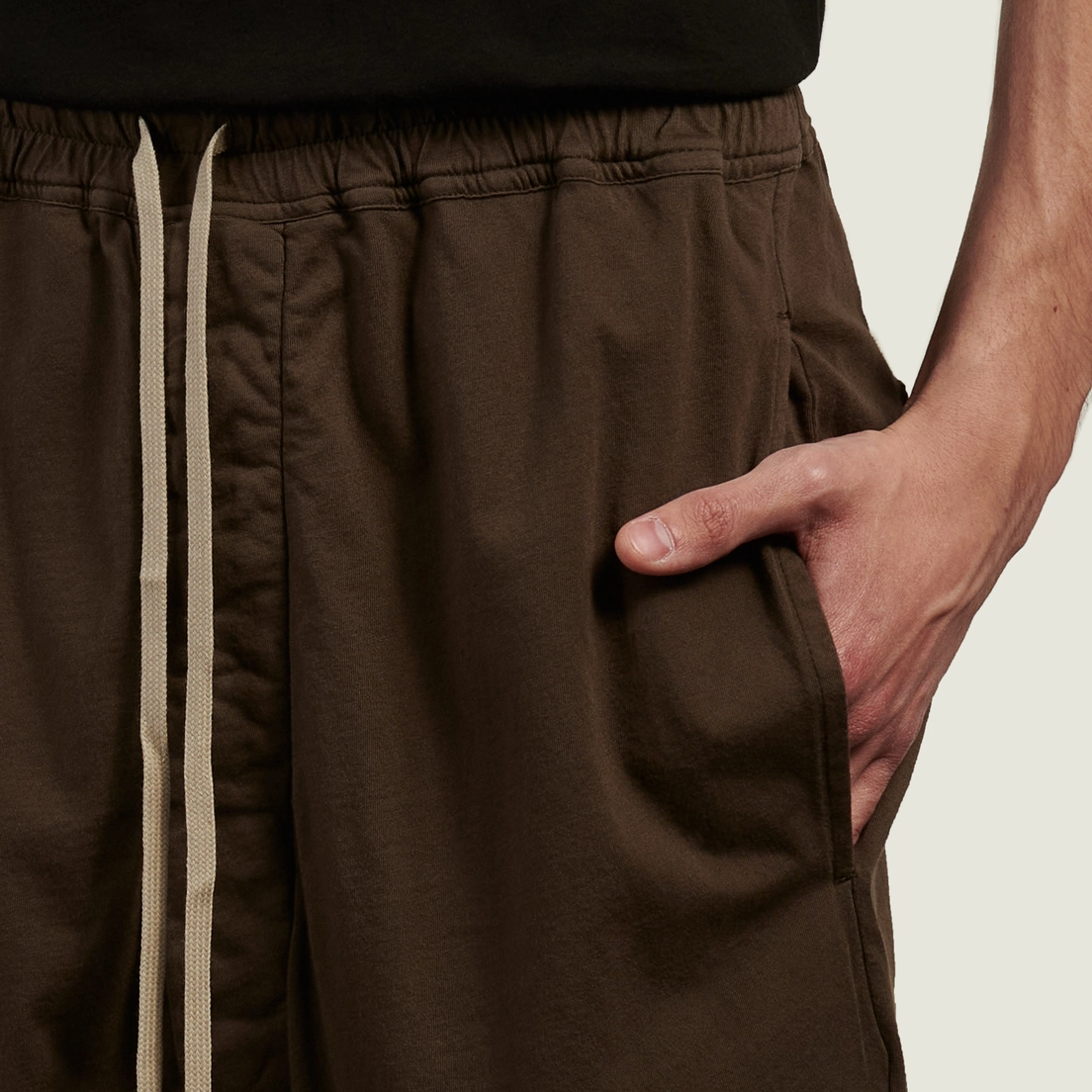 Rick Owens DRKSHDW Мужские шорты Temple Drawstring Pods