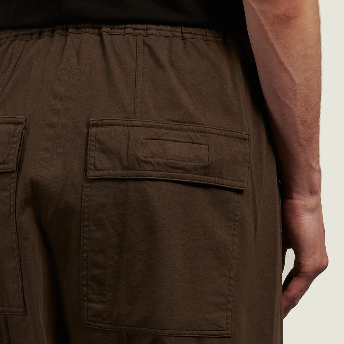 Rick Owens DRKSHDW Мужские шорты Temple Drawstring Pods