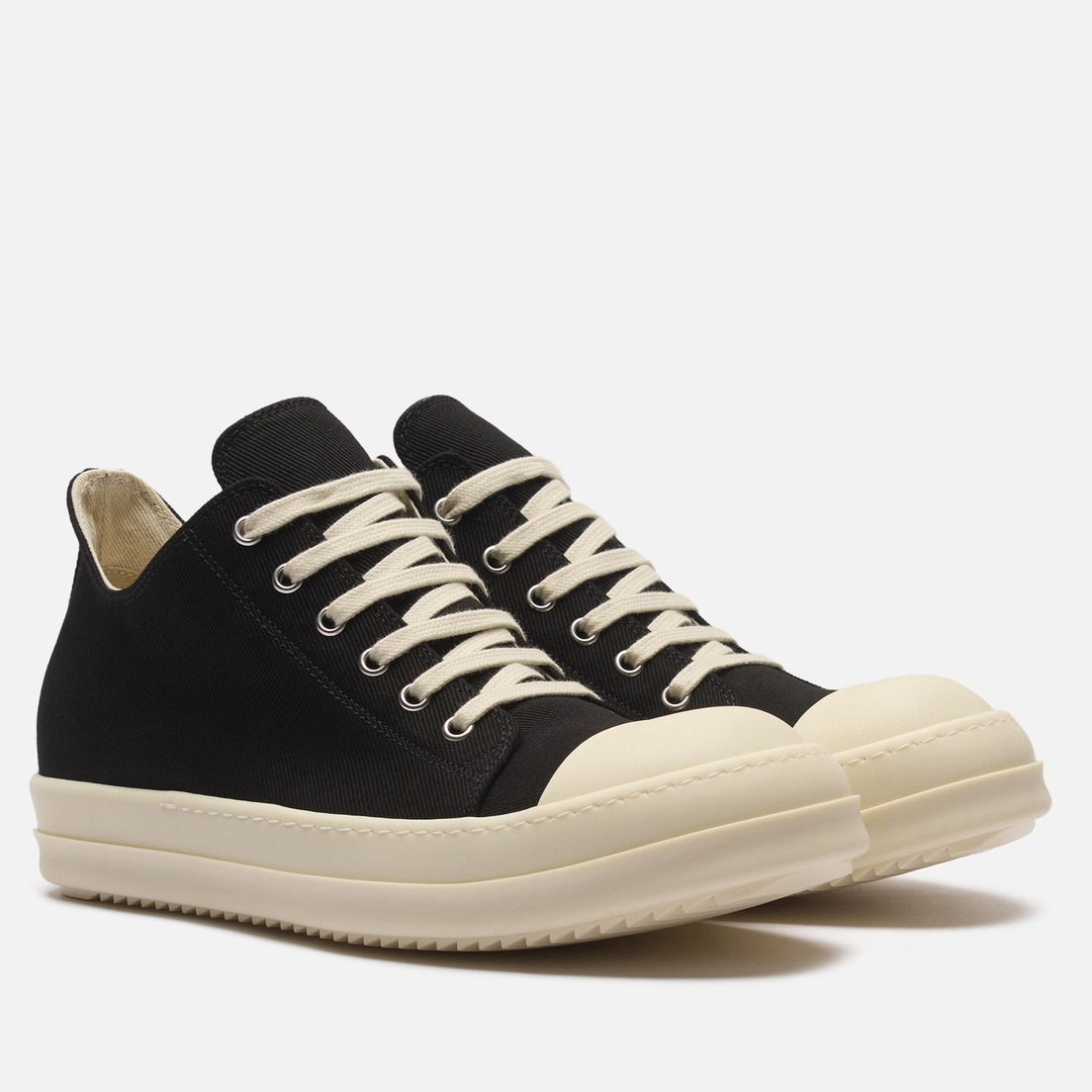Rick Owens DRKSHDW Мужские кроссовки Temple Denim Low
