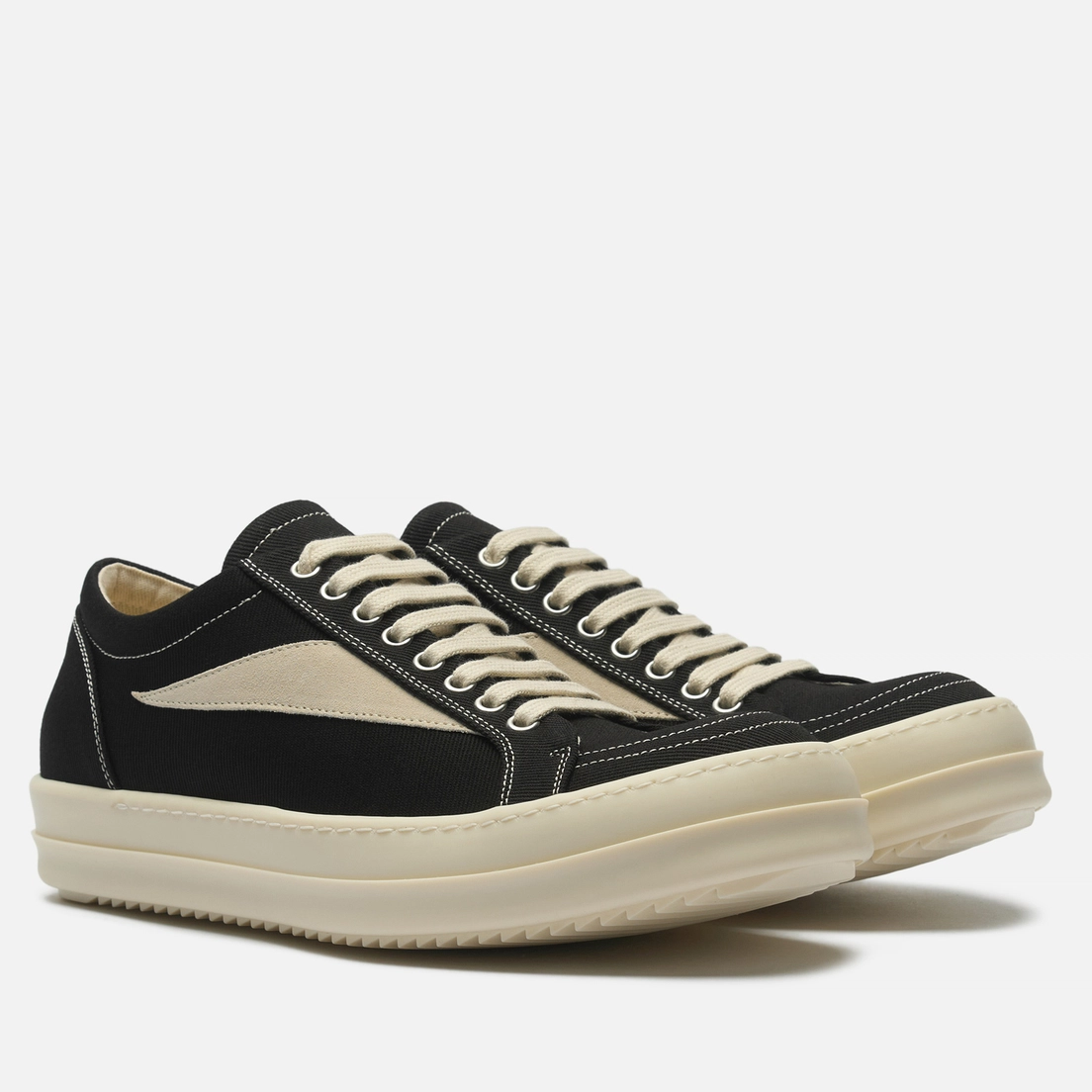 Rick Owens DRKSHDW Мужские кроссовки Temple Denim Vintage