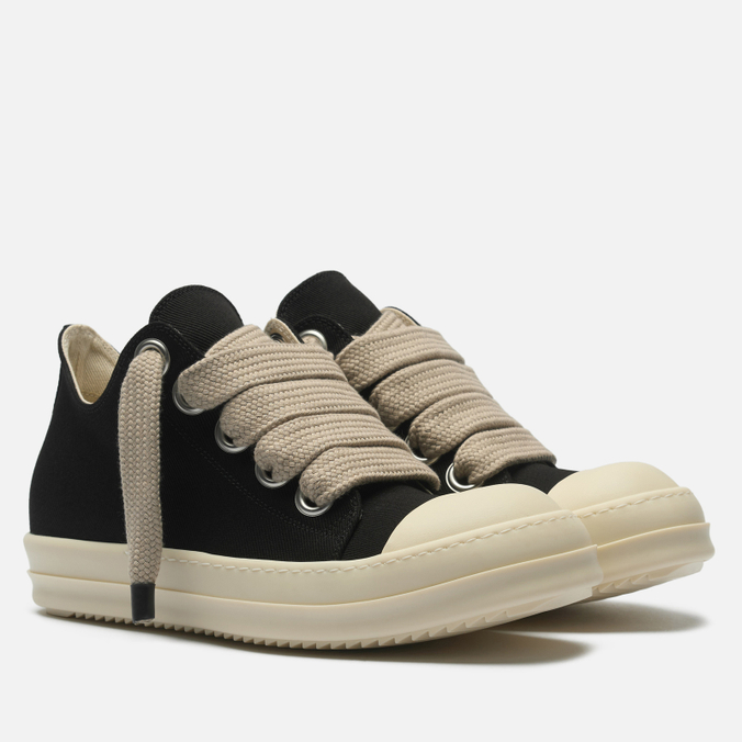 Мужские кроссовки Rick Owens DRKSHDW Temple Denim Jumbolace Low