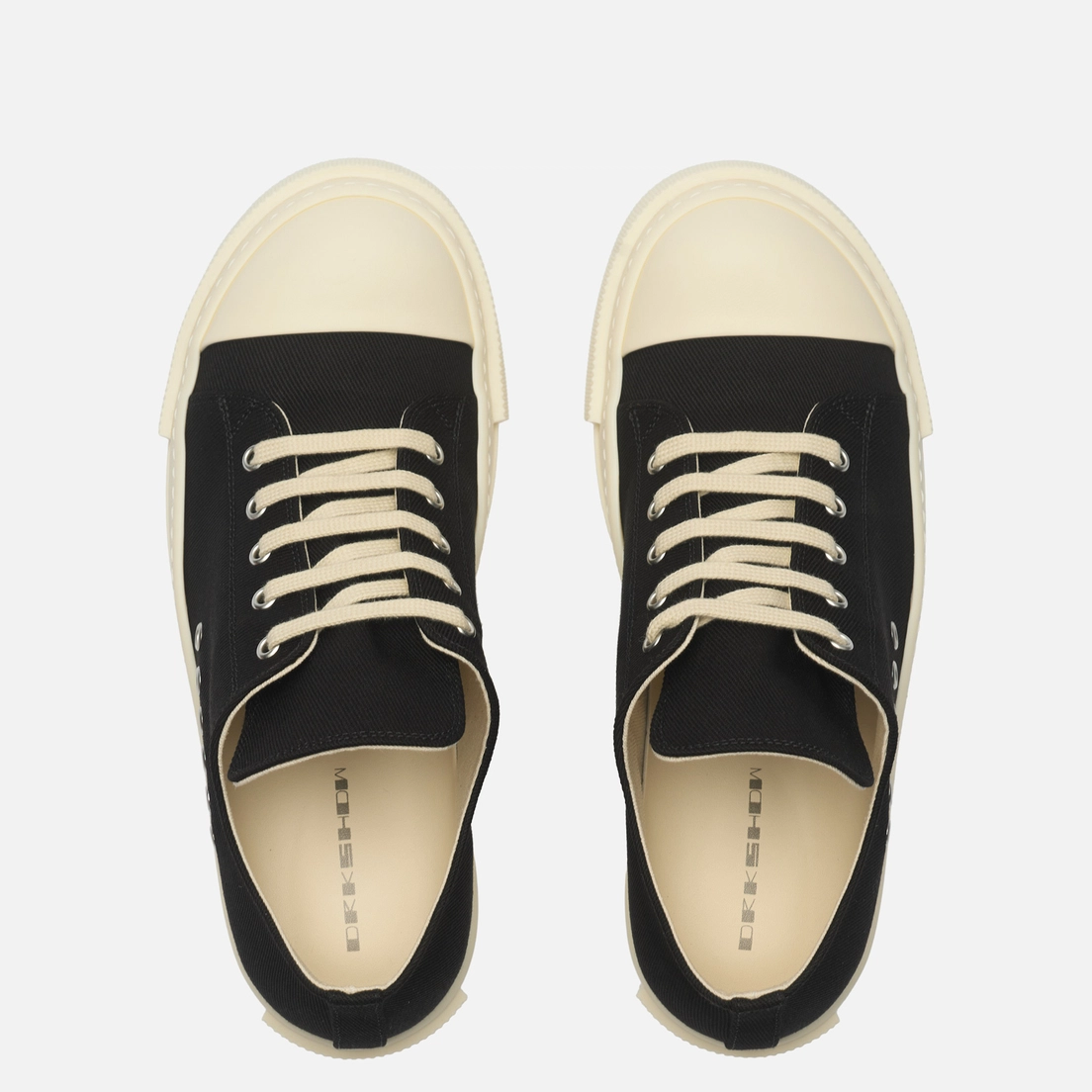 Rick Owens DRKSHDW Мужские кроссовки Temple Denim Extreme Low