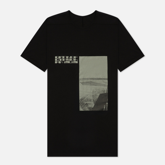 Мужская футболка Rick Owens DRKSHDW Gethsemane Level Garden Picture Black/Oyster