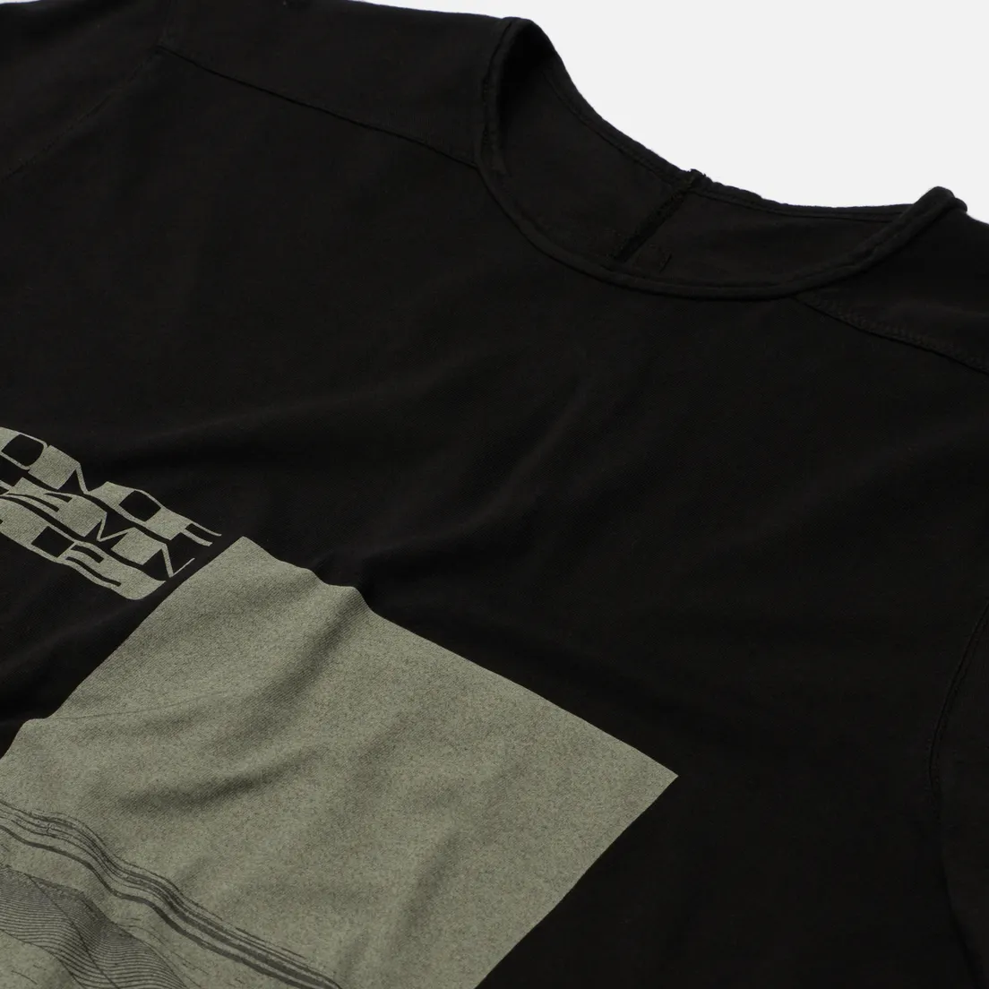 Rick Owens DRKSHDW Мужская футболка Gethsemane Level Garden Picture