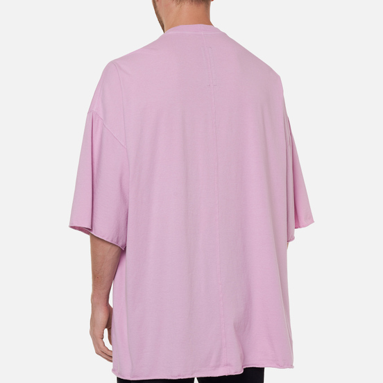 Мужская футболка Rick Owens DRKSHDW Gethsemane Tommy DRKR Dirty Pink/Acid