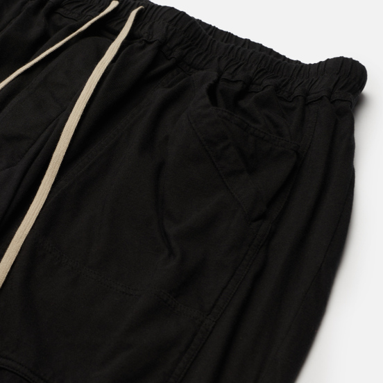 Мужские брюки Rick Owens DRKSHDW Gethsemane MT Drawstring Long Black
