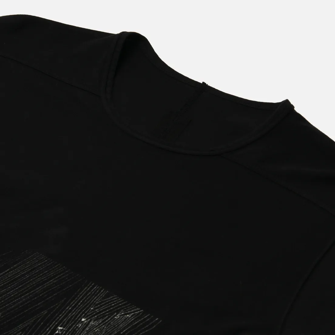 Rick Owens DRKSHDW Мужской лонгслив Strobe Tootface Level