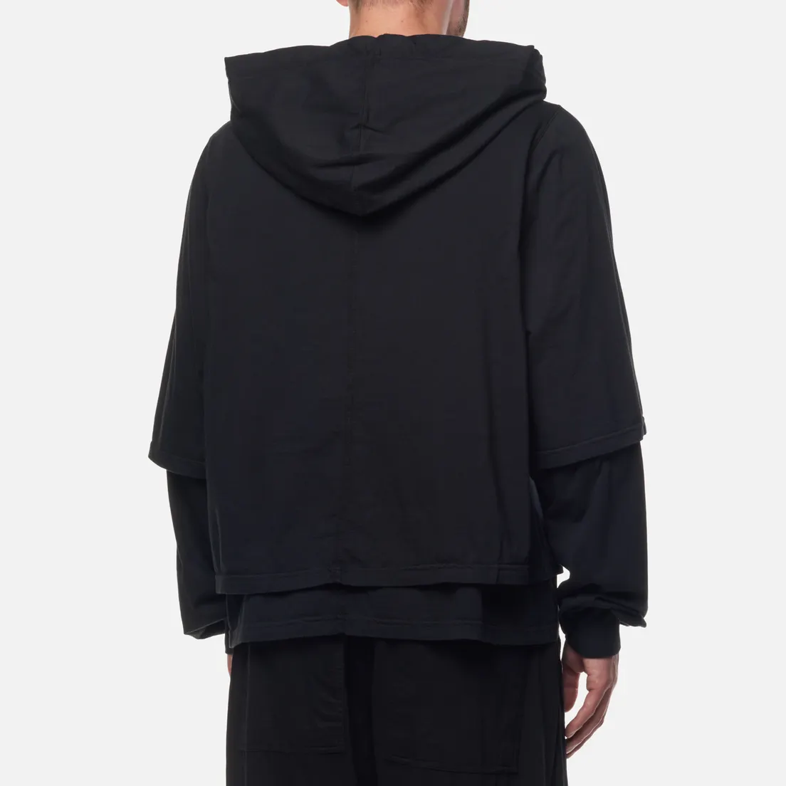 Rick Owens DRKSHDW Мужская толстовка Strobe Hustler Hoodie