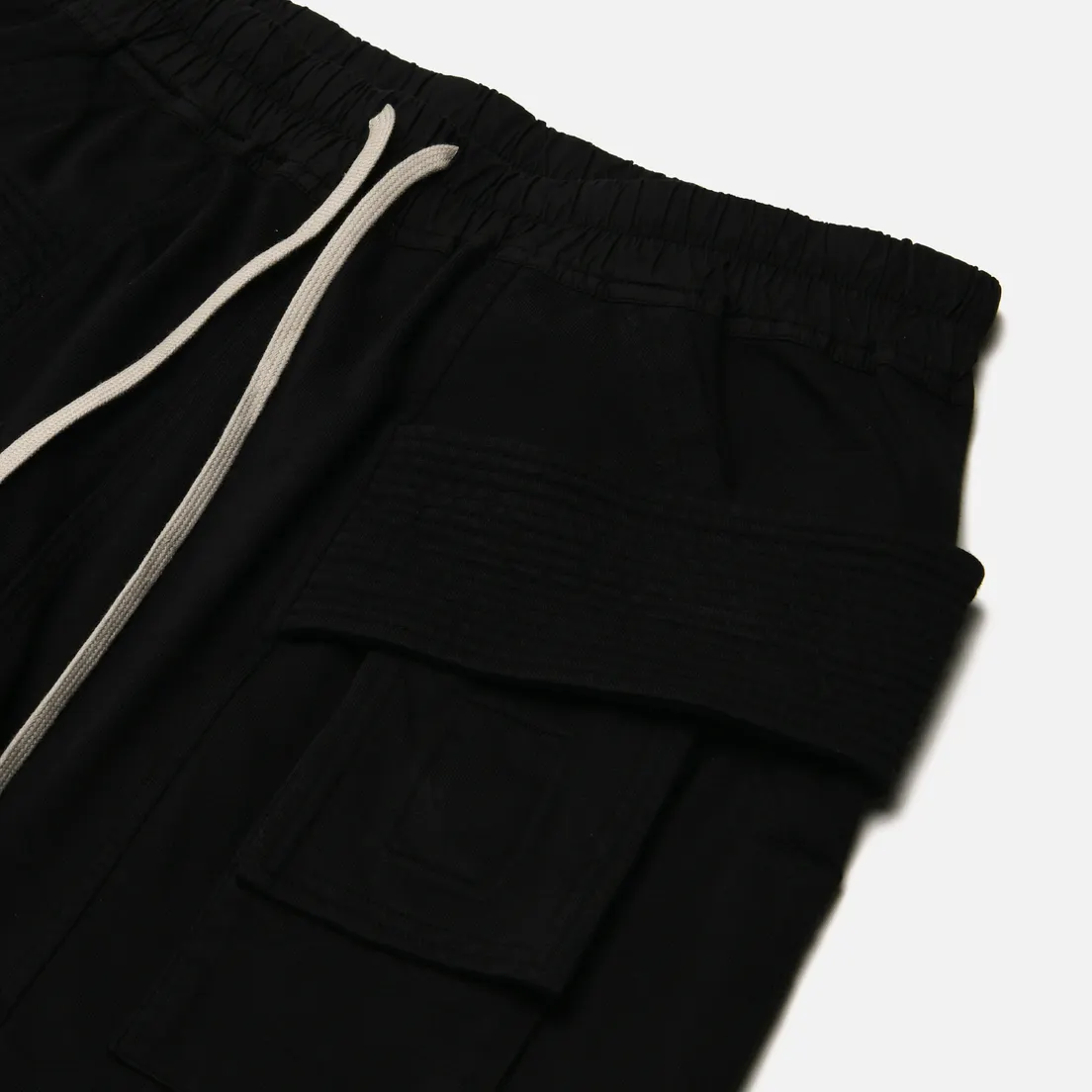 Rick Owens DRKSHDW Мужские брюки Strobe Creatch Cargo Drawstring