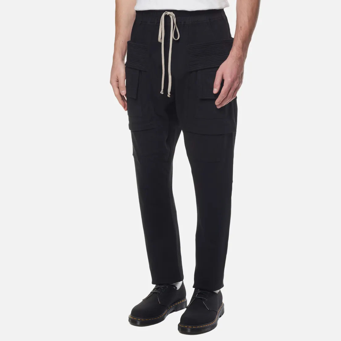 Rick Owens DRKSHDW Мужские брюки Strobe Creatch Cargo Drawstring