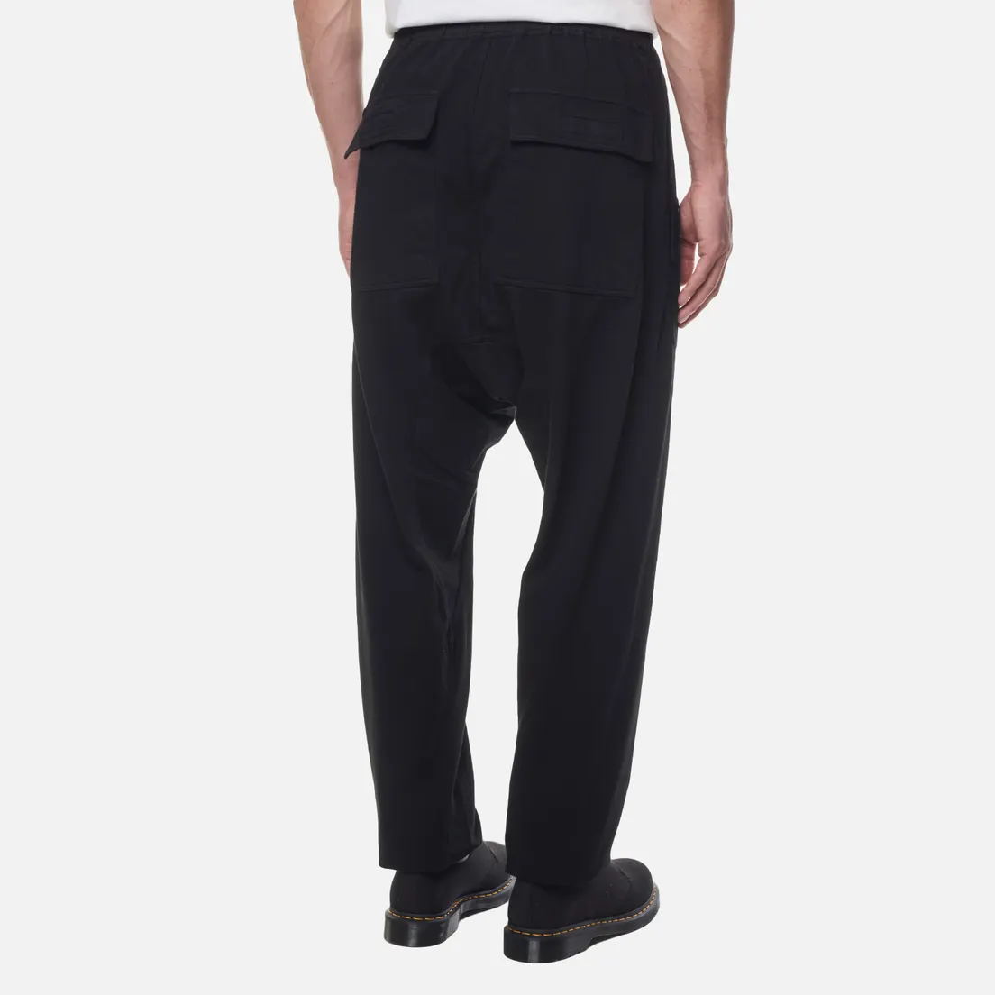 Rick Owens DRKSHDW Мужские брюки Strobe Cargo Drawstring Long