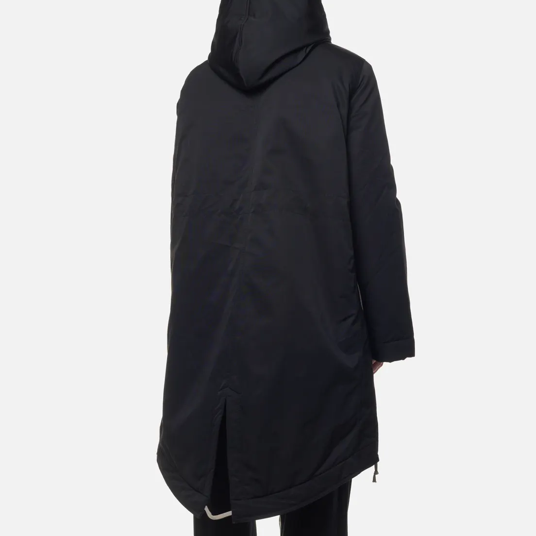 Rick Owens DRKSHDW Мужская куртка парка Strobe Fishtail Padded