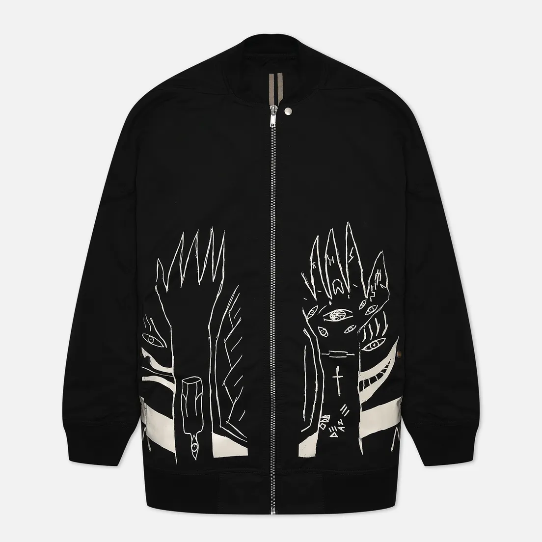 Rick Owens DRKSHDW Мужская куртка бомбер Strobe Jumbo Flight Padded