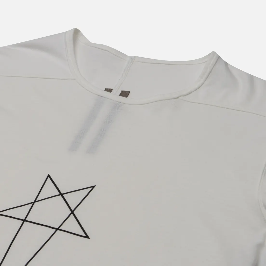 Rick Owens DRKSHDW Мужской лонгслив Luxor Level T Pentagram Logo