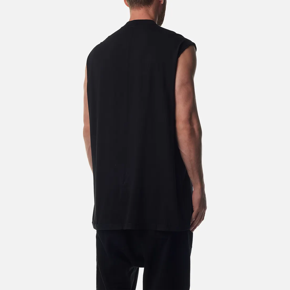 Rick Owens DRKSHDW Мужская футболка Porterville Tarp Pentagram Print