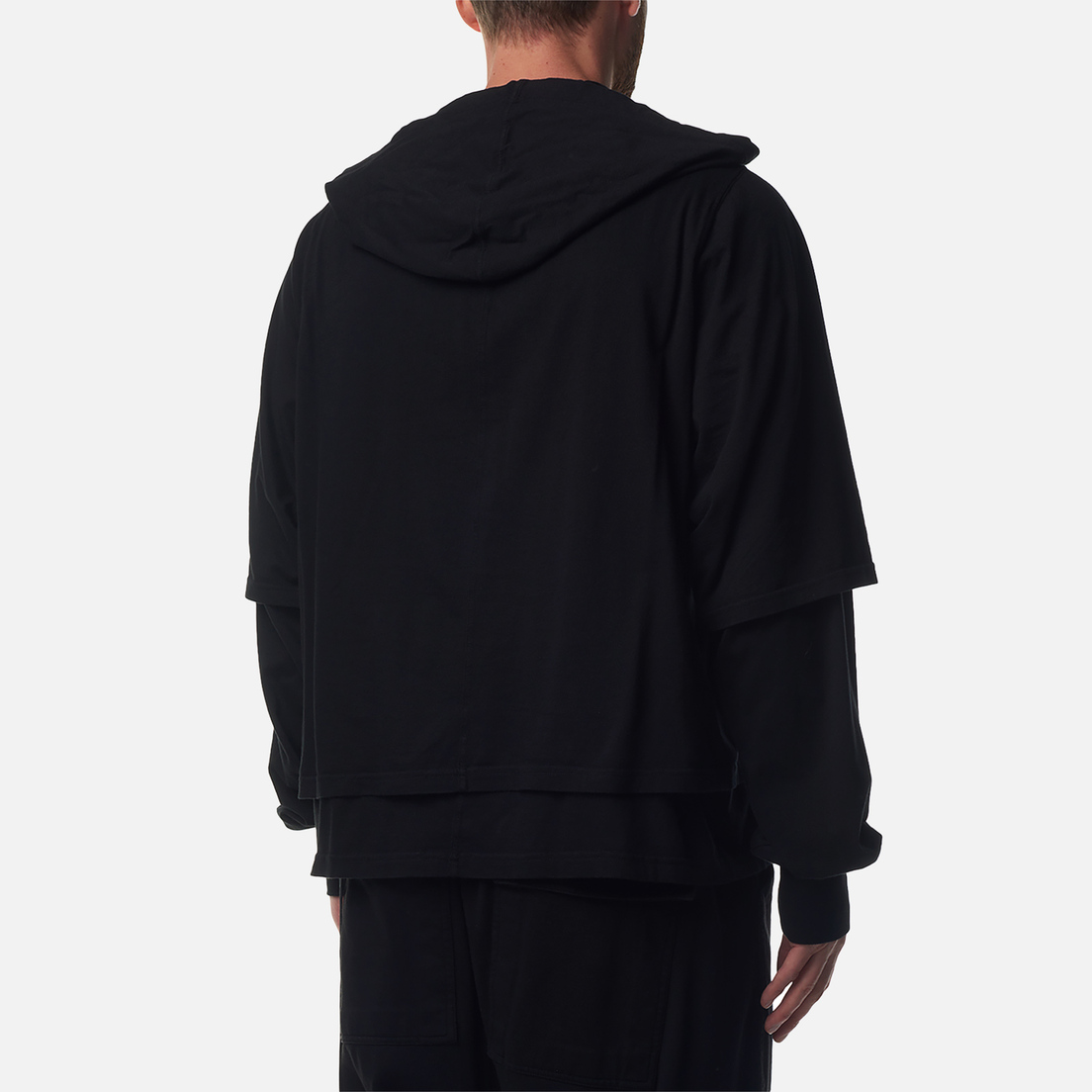 Rick Owens DRKSHDW Мужская толстовка Porterville Hustler Hoodie