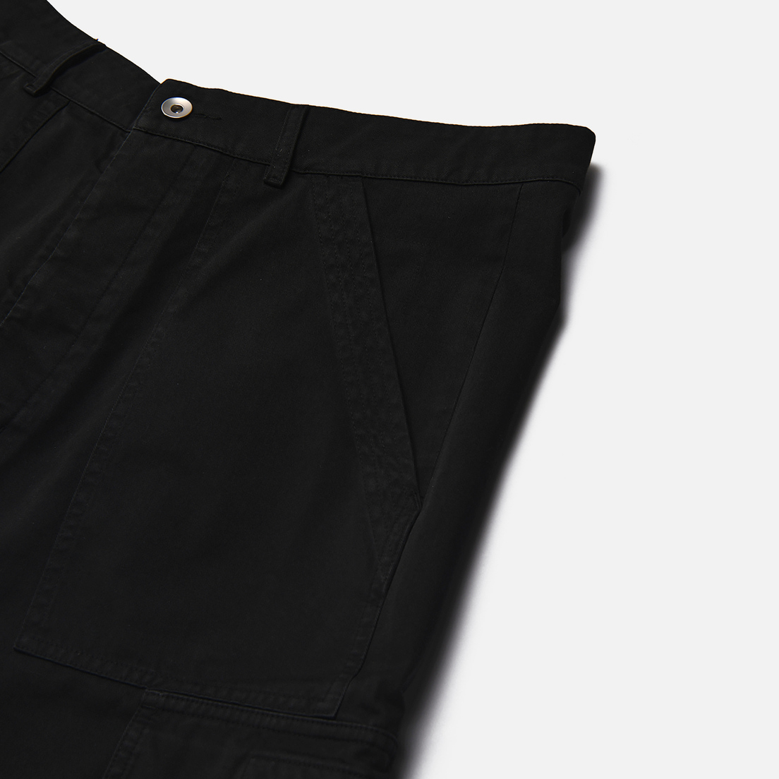 Rick Owens DRKSHDW Мужские брюки Porterville Cargo Cotton Twill