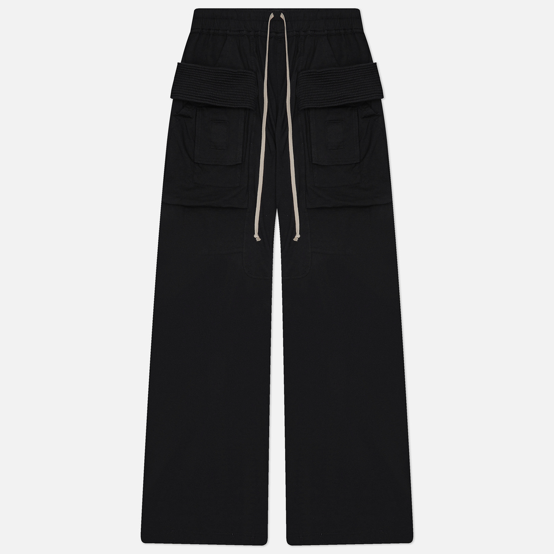 Rick Owens DRKSHDW Мужские брюки Porterville Creatch Wide Cargo Drawstring