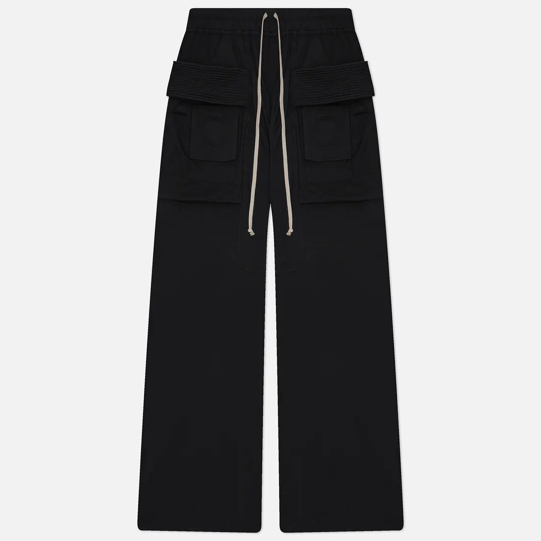 Rick Owens DRKSHDW Мужские брюки Porterville Creatch Wide Cargo Drawstring