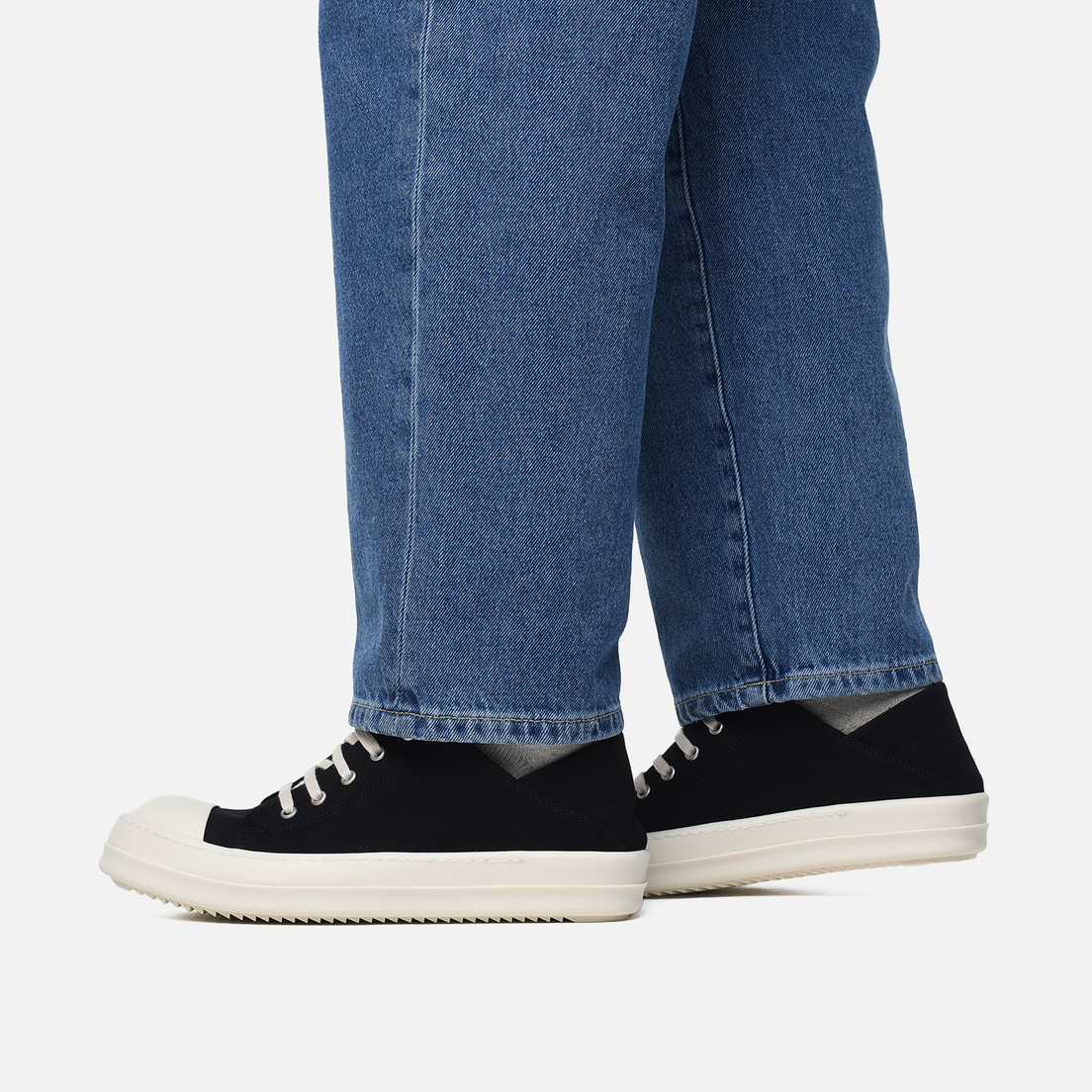 Rick Owens DRKSHDW Мужские кроссовки Porterville Denim Slip On