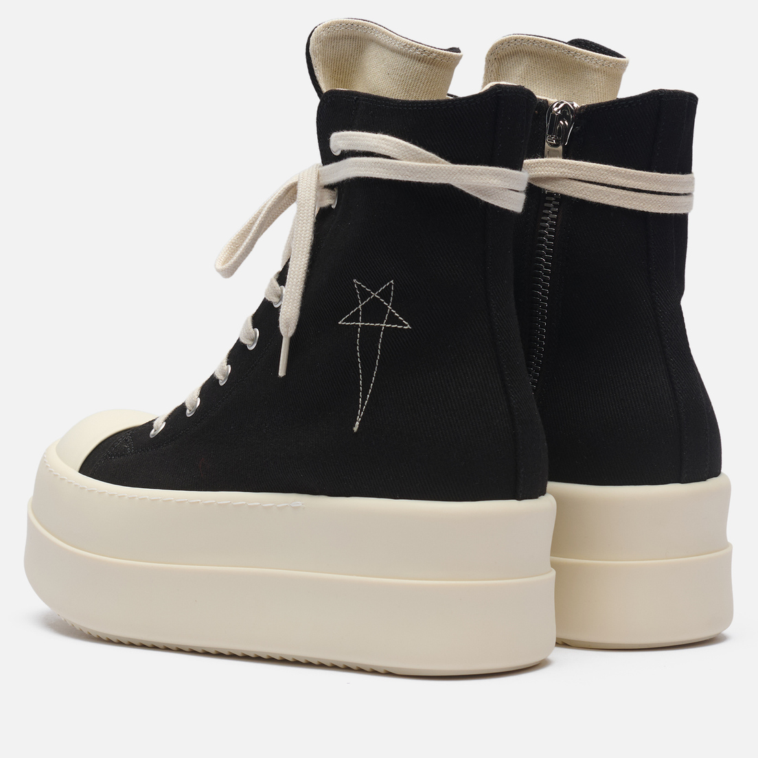 Rick Owens DRKSHDW Мужские кроссовки Porterville Denim Double Bumper