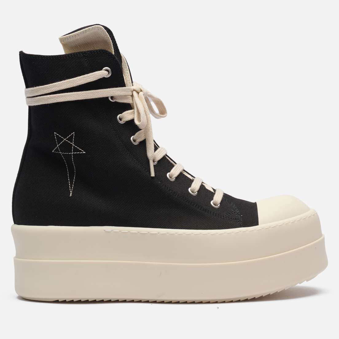 Rick Owens DRKSHDW Мужские кроссовки Porterville Denim Double Bumper