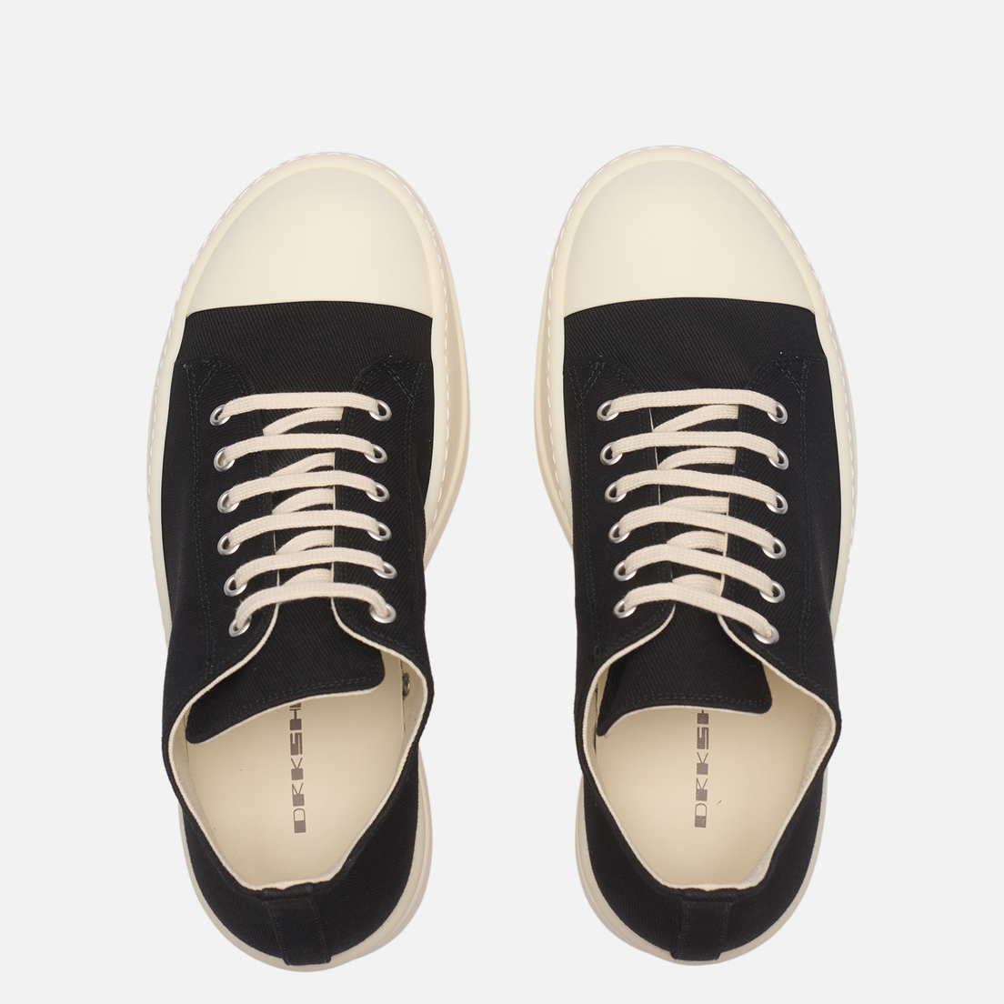 Rick Owens DRKSHDW Мужские кроссовки Porterville Denim Double Bumper Low