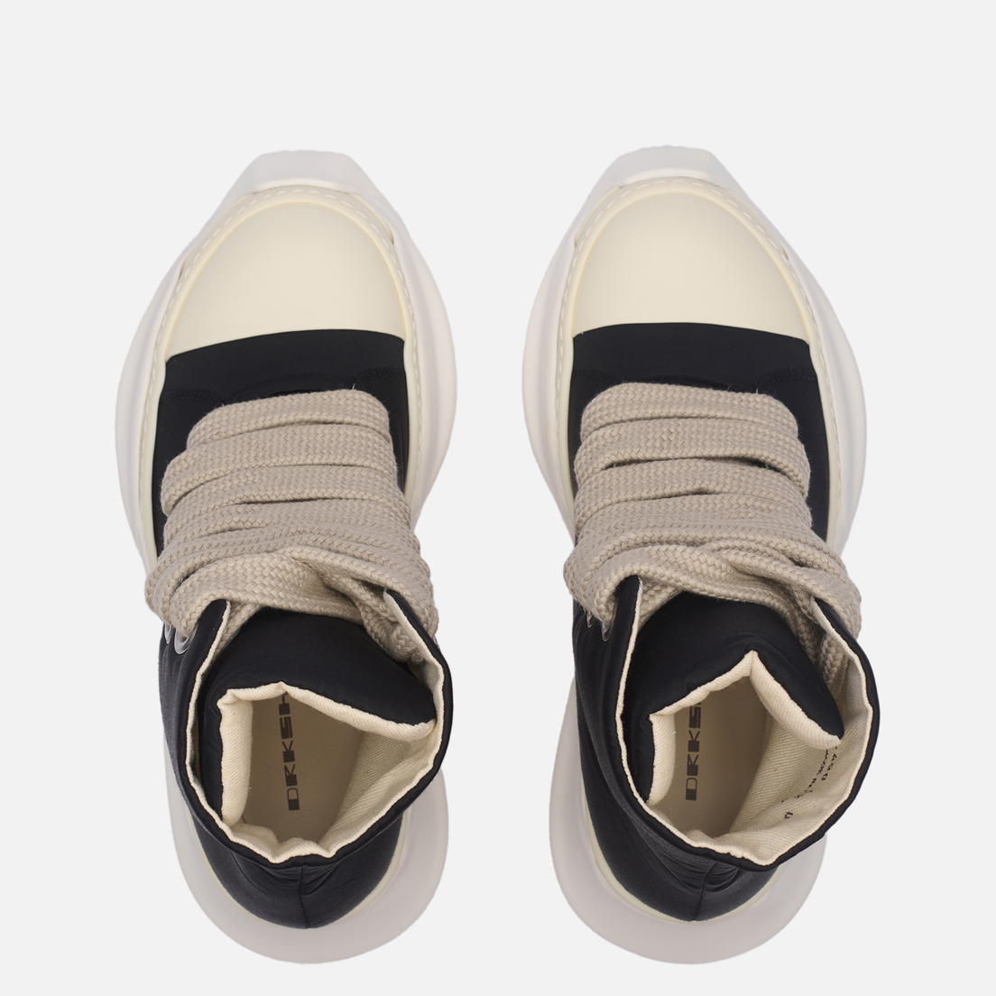 Rick Owens DRKSHDW Мужские кроссовки Porterville Padded Jumbo Laces Abstract