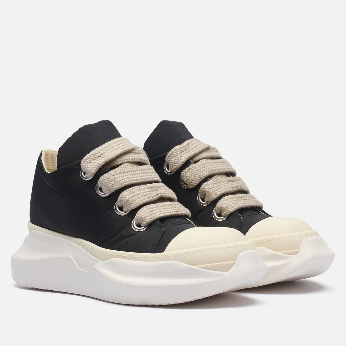 Rick Owens DRKSHDW Мужские кроссовки Porterville Padded Jumbo Laces Abstract Low