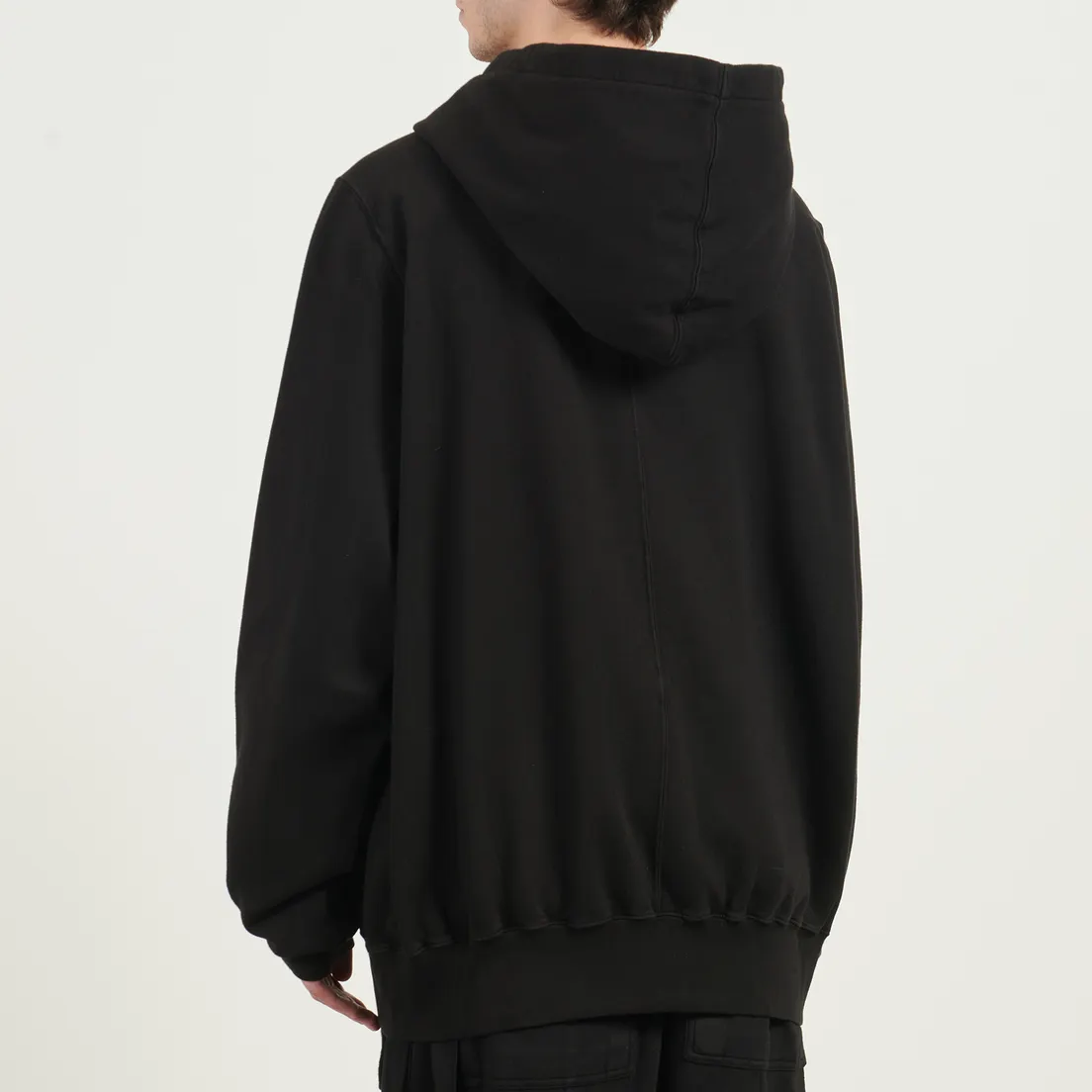 Rick Owens DRKSHDW Мужская толстовка Concordians Oversized Hoodie Pentagram Print