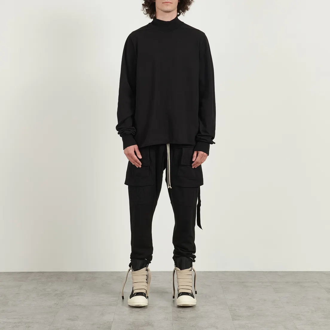 Rick Owens DRKSHDW Мужской свитер Concordians Headon DBL