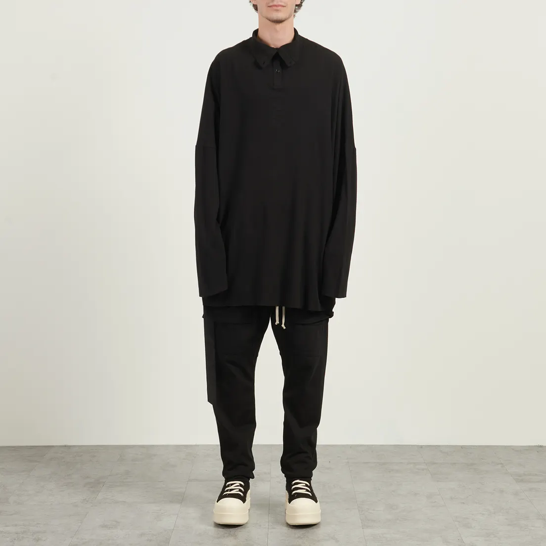 Rick Owens DRKSHDW Мужская толстовка Concordians Jumbo Tabard