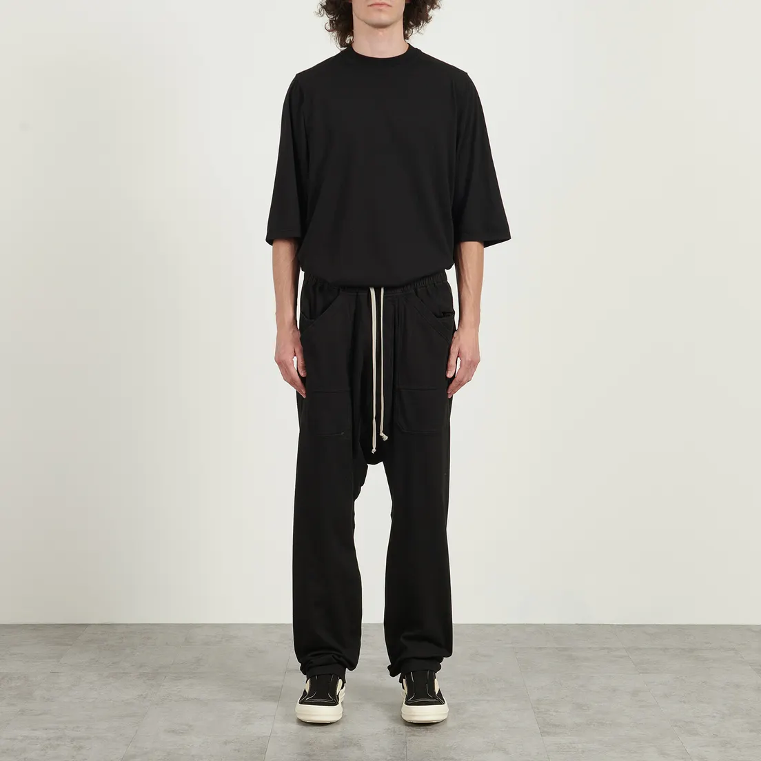 Rick Owens DRKSHDW Мужские брюки Concordians Classic Cargo Drawstring