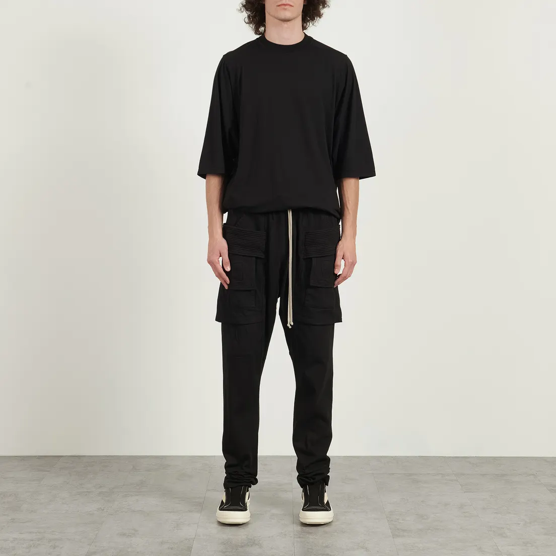 Rick Owens DRKSHDW Мужские брюки Concordians Creatch Cargo Drawstring