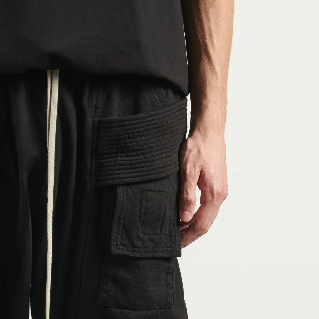 Rick Owens DRKSHDW Мужские брюки Concordians Creatch Cargo Drawstring