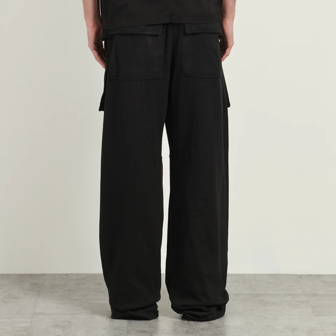 Rick Owens DRKSHDW Мужские брюки Concordians Creatch Wide Cargo Drawstring