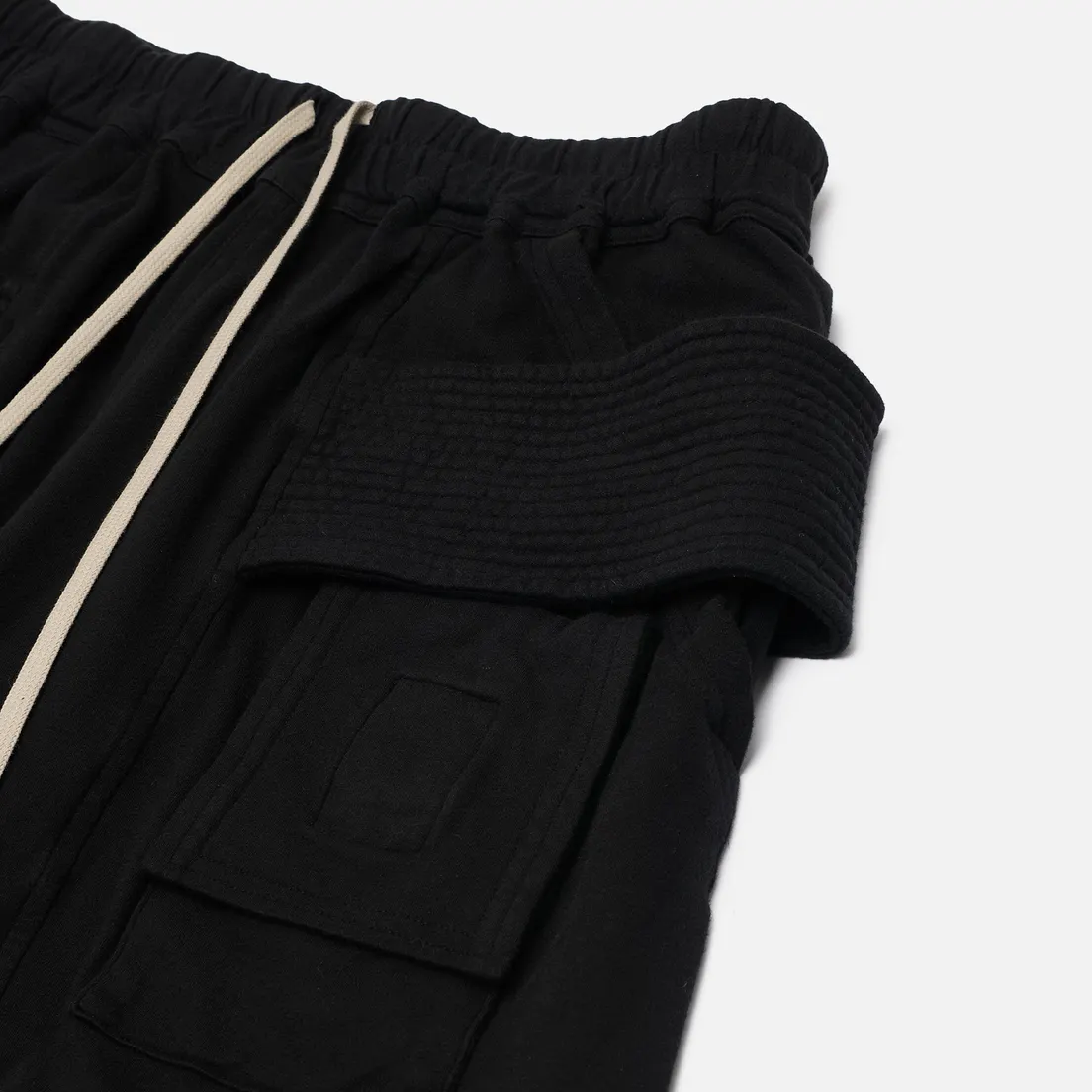 Rick Owens DRKSHDW Мужские брюки Concordians Creatch Wide Cargo Drawstring