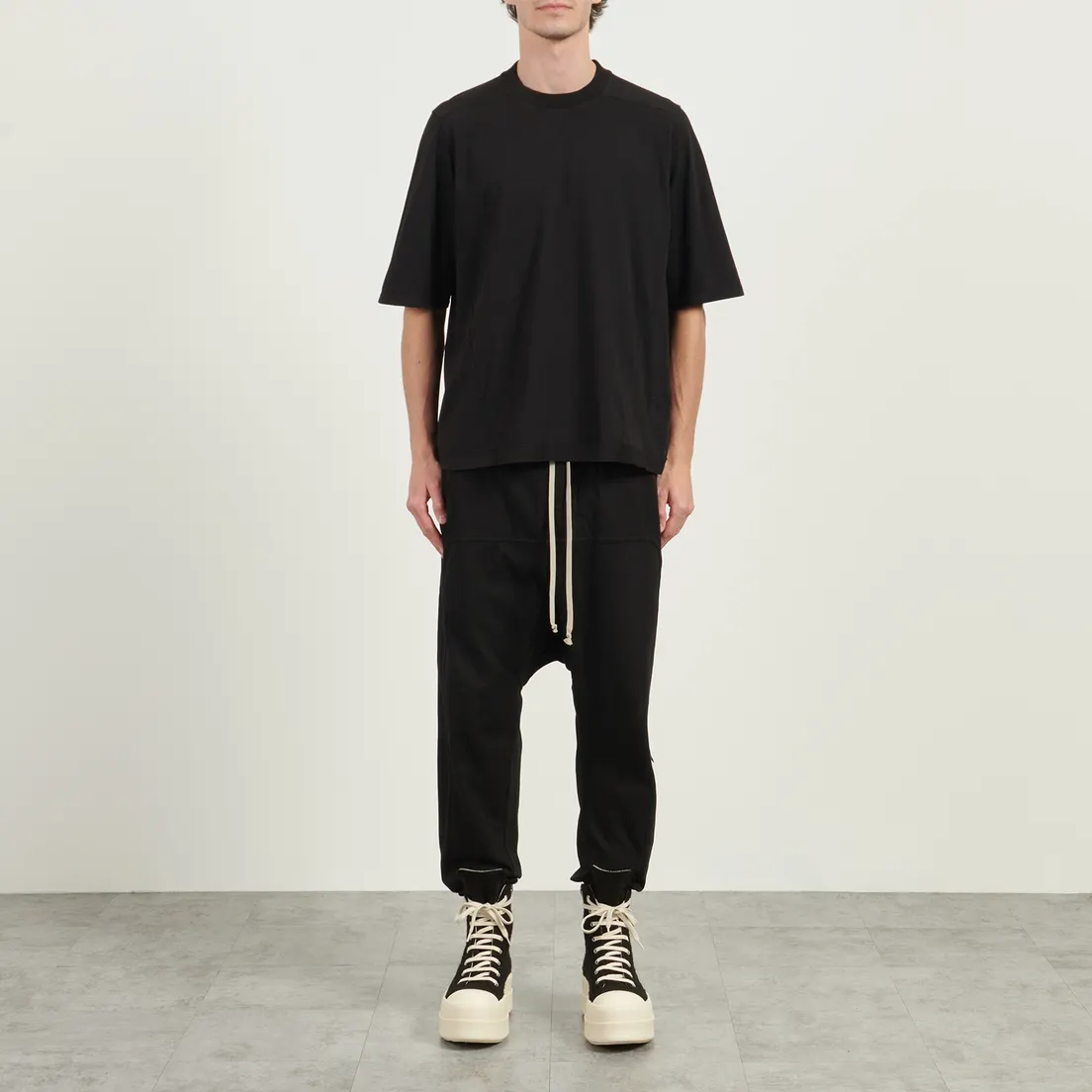 Rick Owens DRKSHDW Мужские брюки Concordians Prisoner Drawstring
