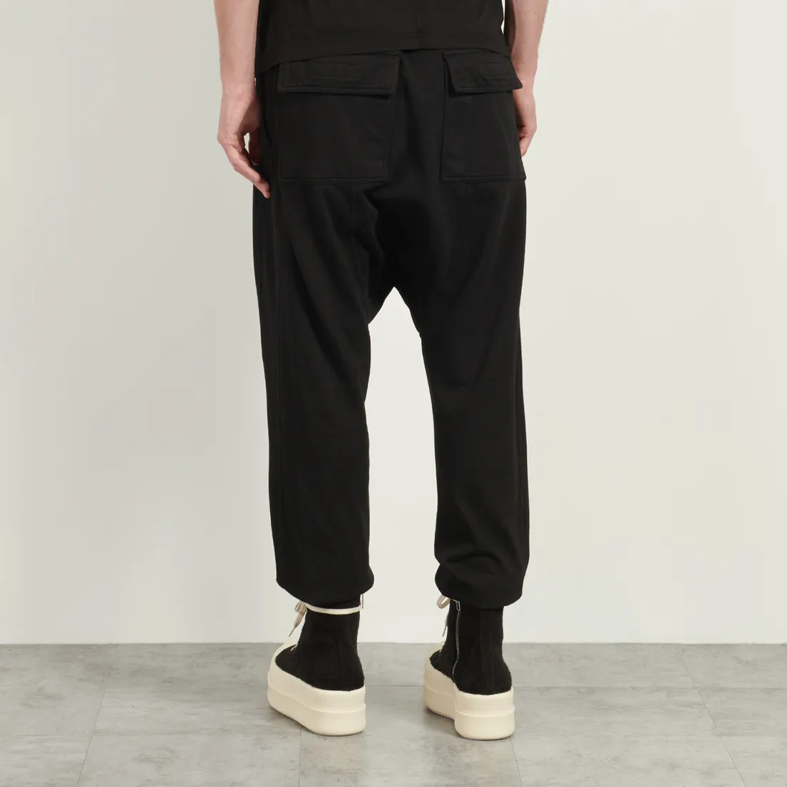 Rick Owens DRKSHDW Мужские брюки Concordians Prisoner Drawstring