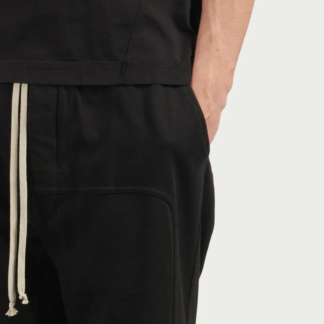 Rick Owens DRKSHDW Мужские брюки Concordians Prisoner Drawstring