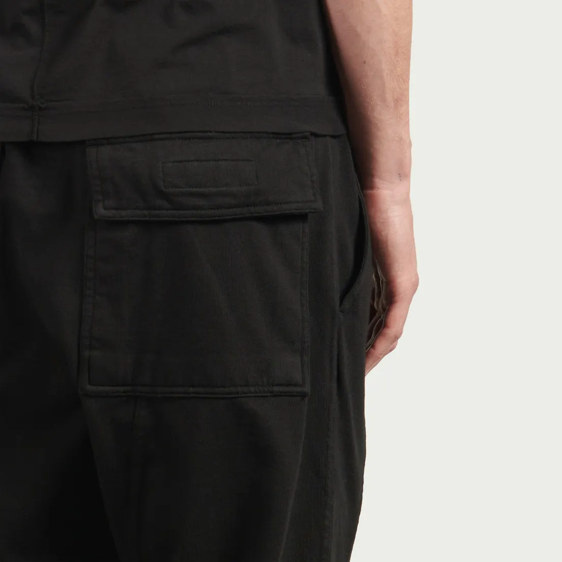 Rick Owens DRKSHDW Мужские брюки Concordians Prisoner Drawstring