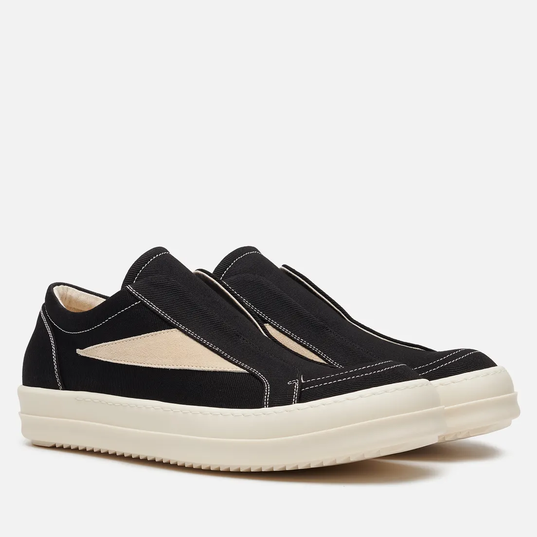 Rick Owens DRKSHDW Мужские кроссовки Concordians Denim Laceless Vintage