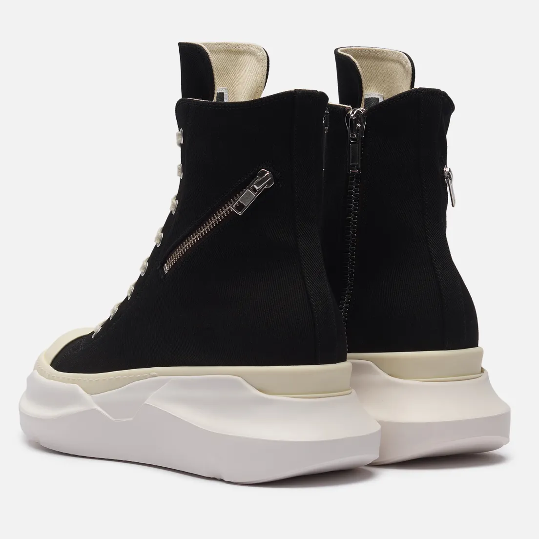 Rick Owens DRKSHDW Мужские кроссовки Concordians Denim Cargo Abstract