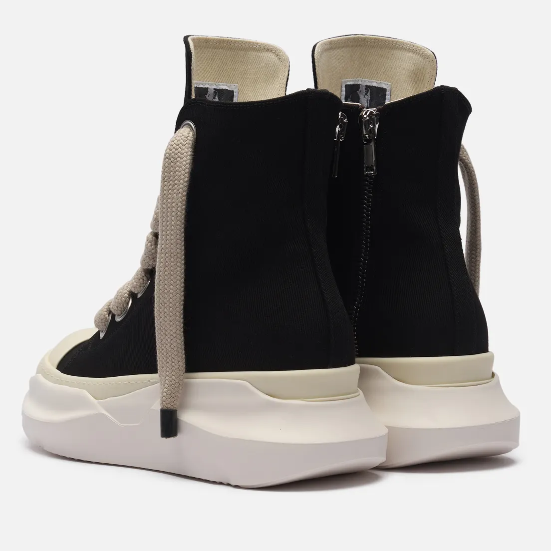 Rick Owens DRKSHDW Мужские кроссовки Concordians Denim Jumbolace Abstract