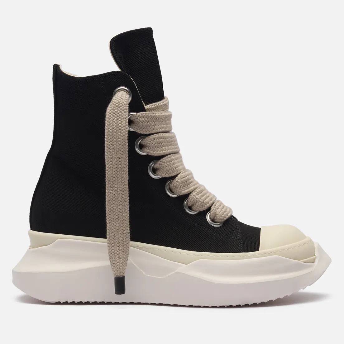 Rick Owens DRKSHDW Мужские кроссовки Concordians Denim Jumbolace Abstract