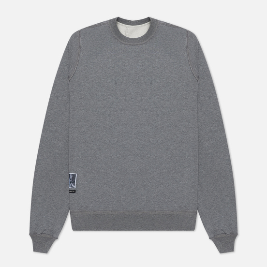 Мужская толстовка Rick Owens DRKSHDW Performa Crew Neck Grey Melange
